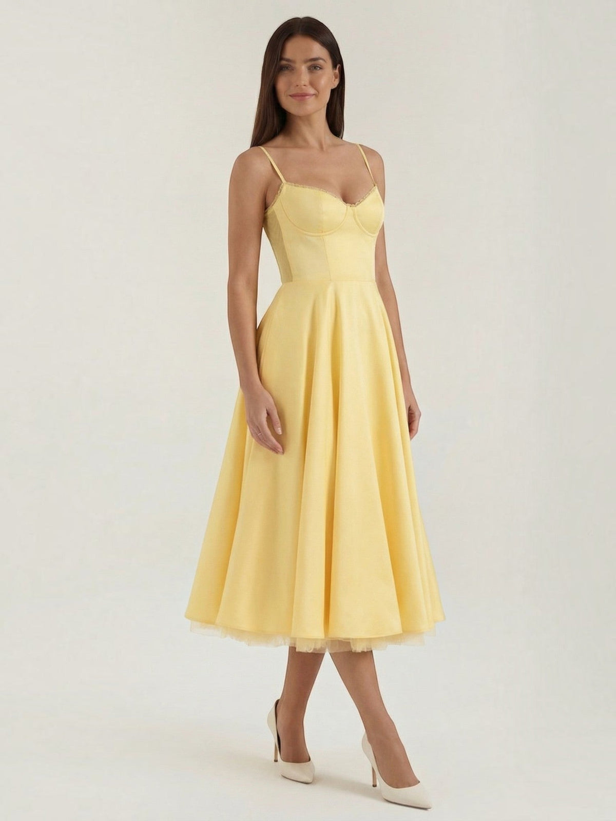 Isolde Robe Midi En Tulle