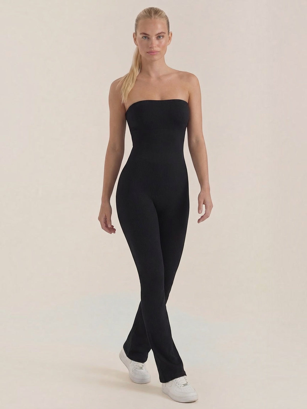 Selma Combinaison Pantalon Côtelée