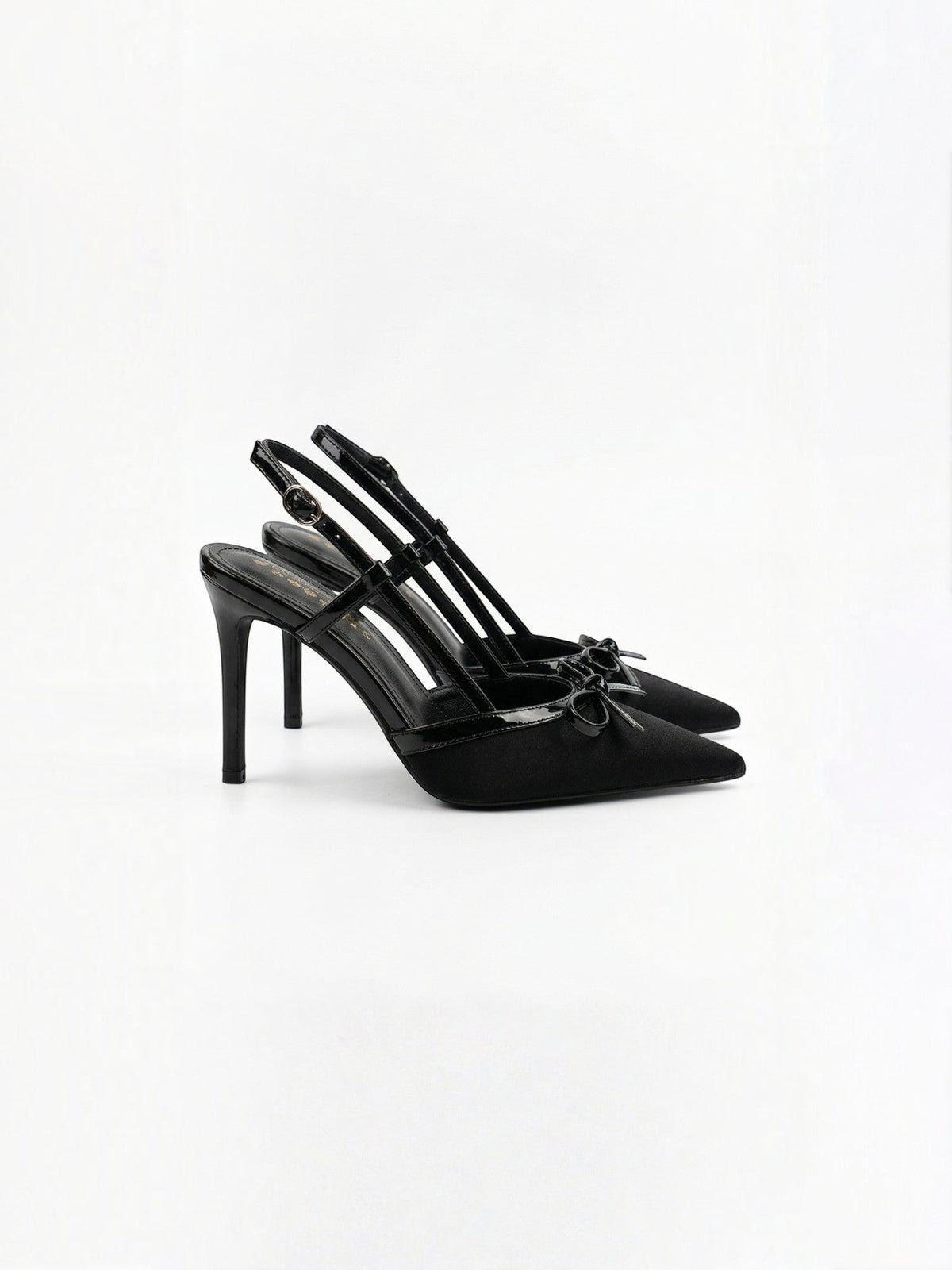 Rebecca Escarpin Satin Avec Nœud