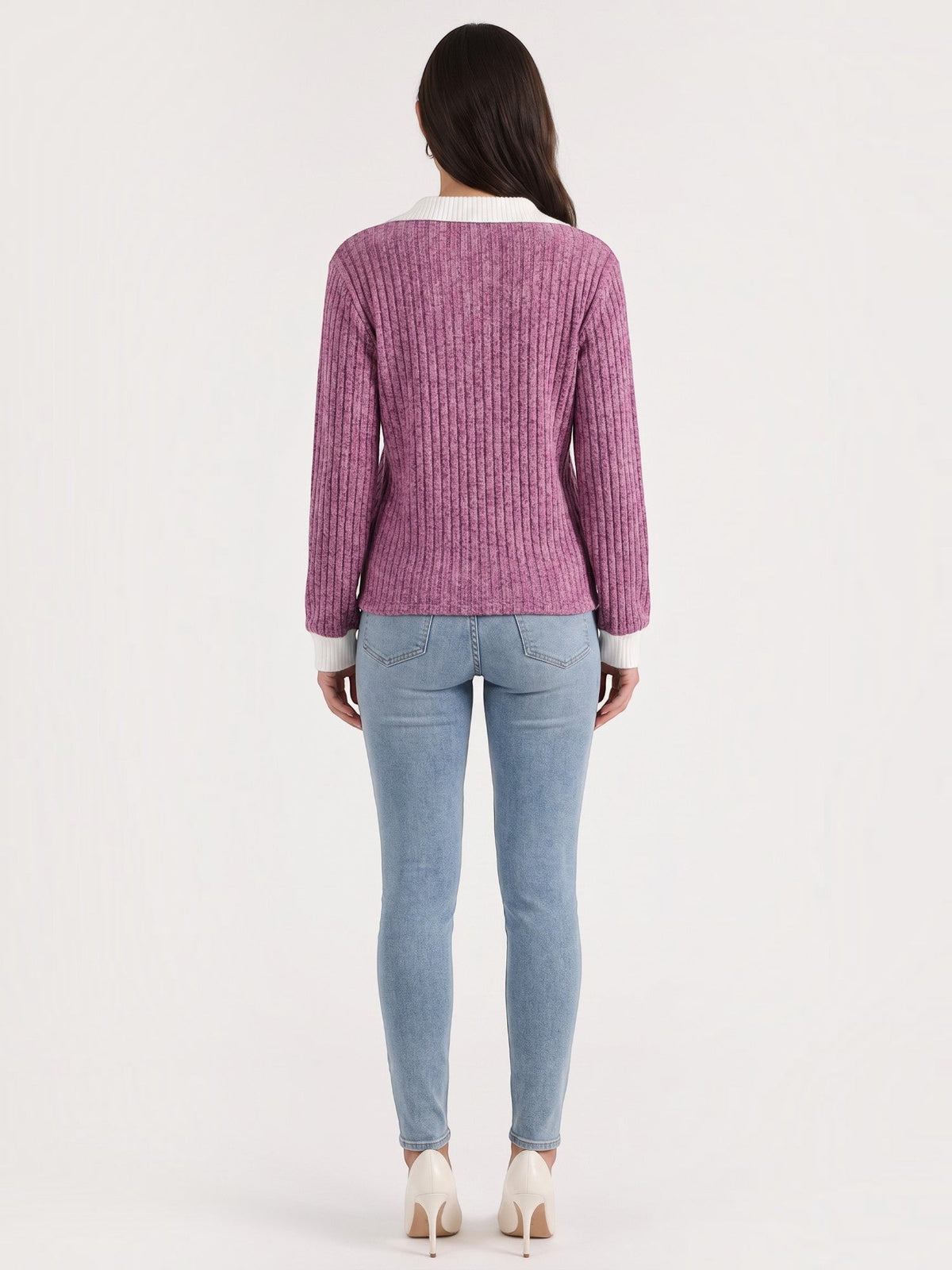 Althea Pull En Maille À Col V