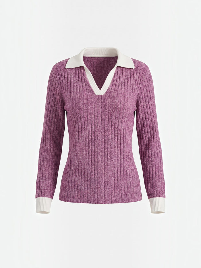 Althea Pull En Maille À Col V