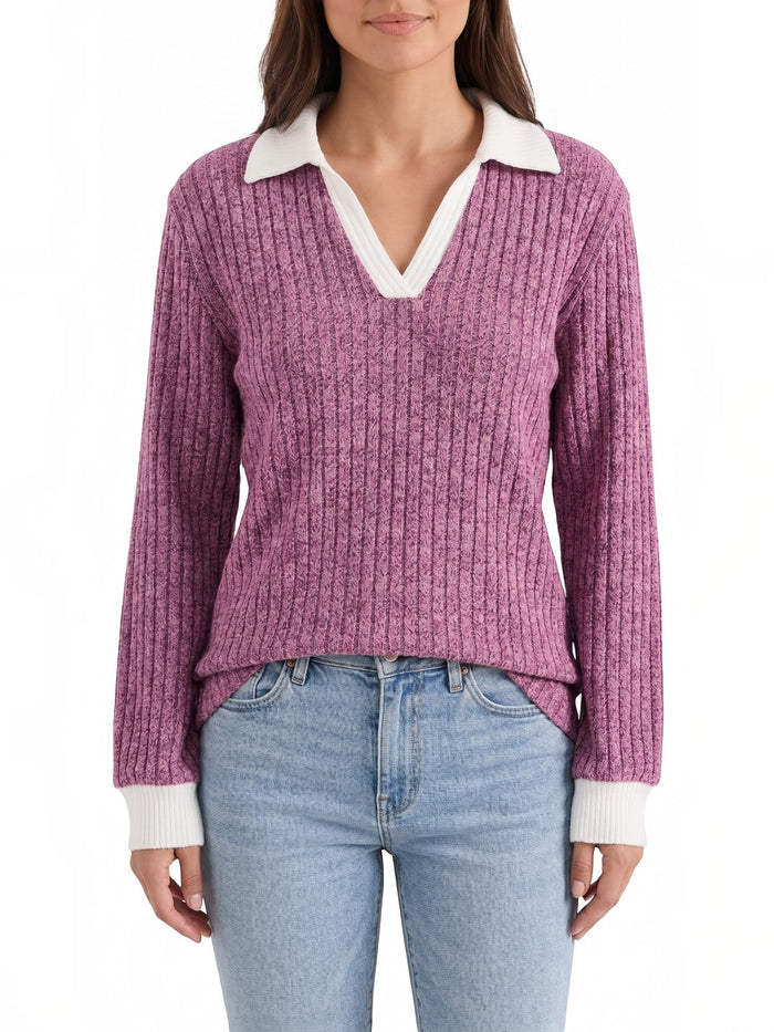 Althea Pull En Maille À Col V