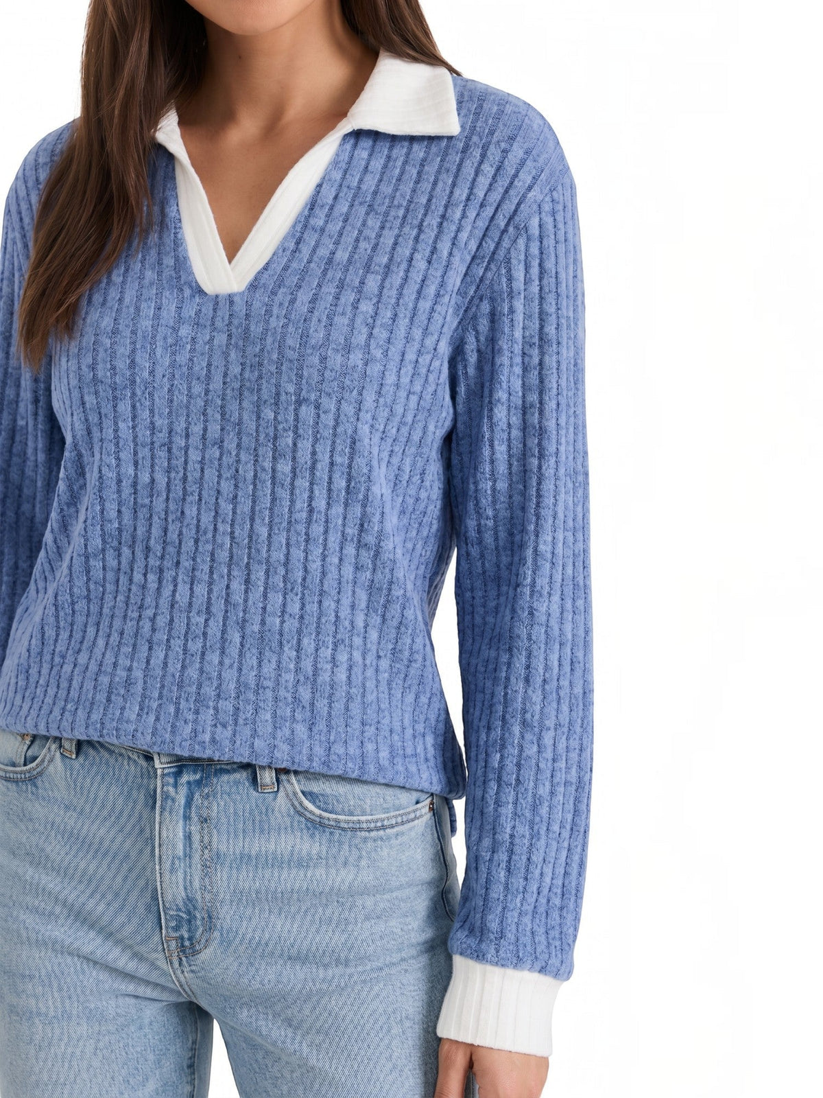 Althea Pull En Maille À Col V
