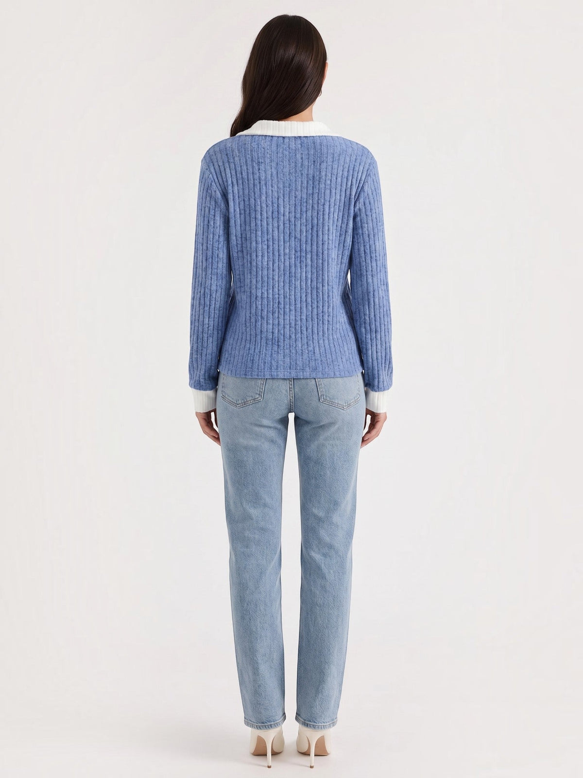Althea Pull En Maille À Col V