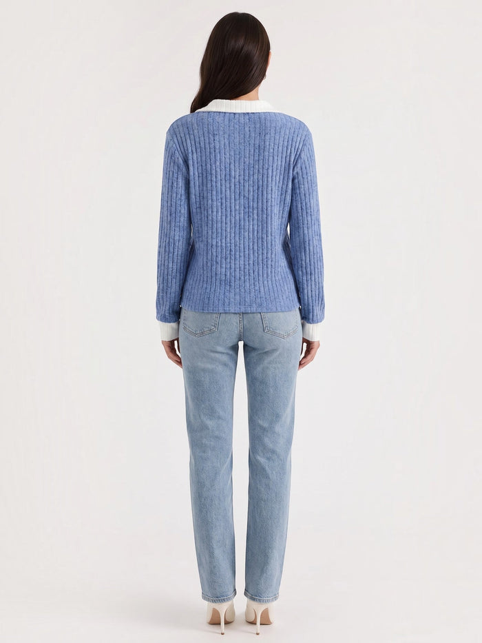 Althea Pull En Maille À Col V