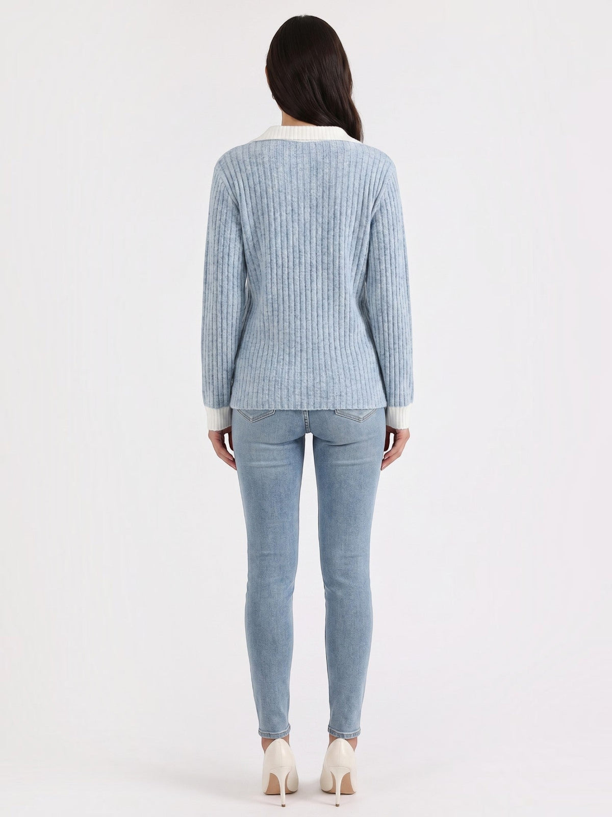 Althea Pull En Maille À Col V