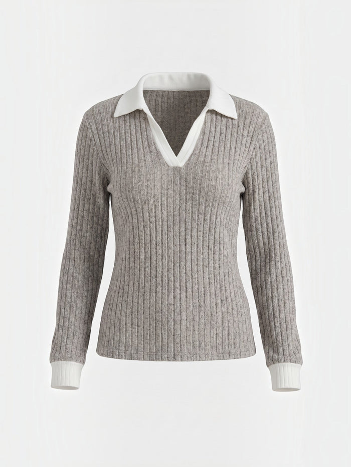 Althea Pull En Maille À Col V