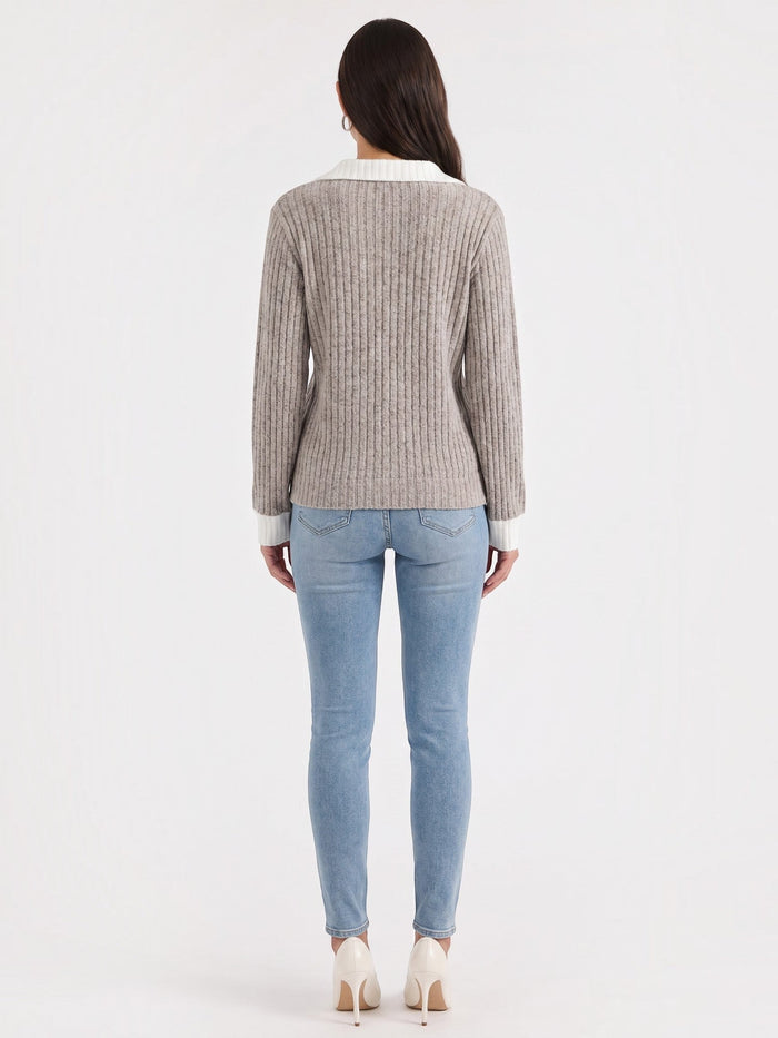 Althea Pull En Maille À Col V
