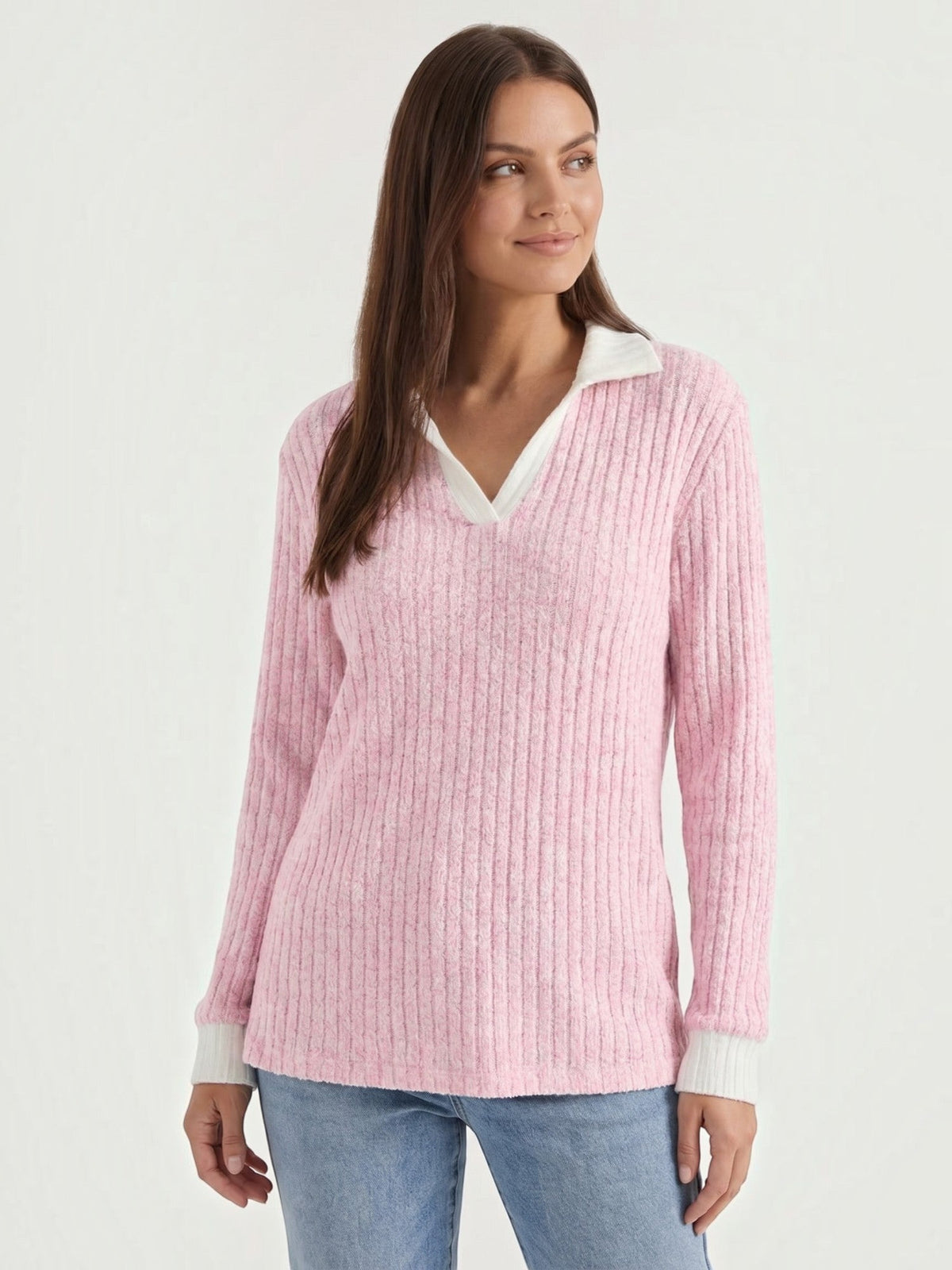 Althea Pull En Maille À Col V