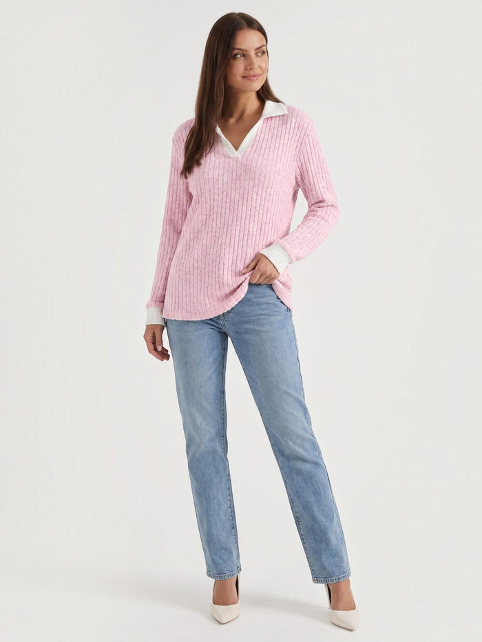 Althea Pull En Maille À Col V