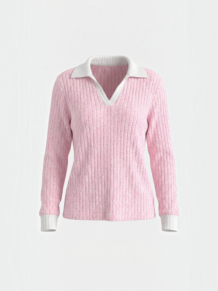 Althea Pull En Maille À Col V