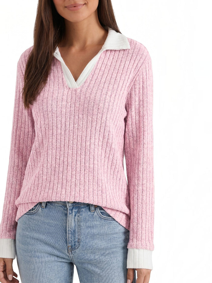 Althea Pull En Maille À Col V