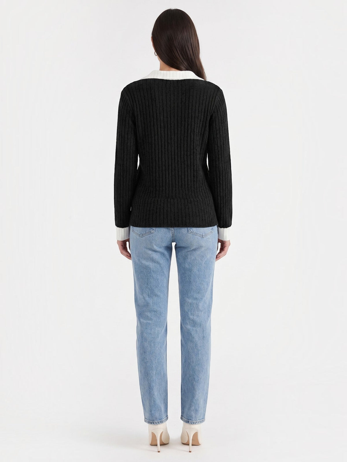 Althea Pull En Maille À Col V