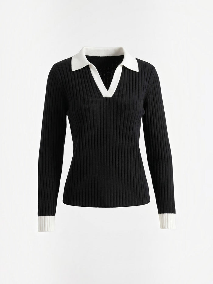 Althea Pull En Maille À Col V