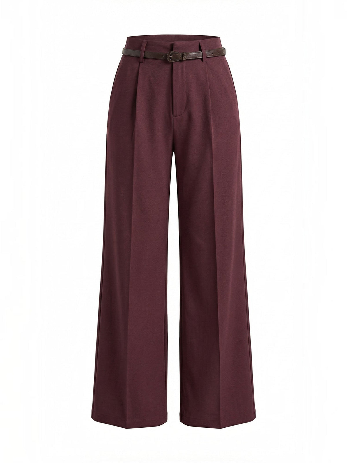 Bertha Pantalon Large Taille Haute