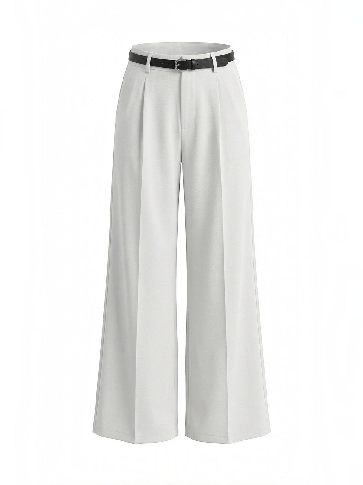 Bertha Pantalon Large Taille Haute