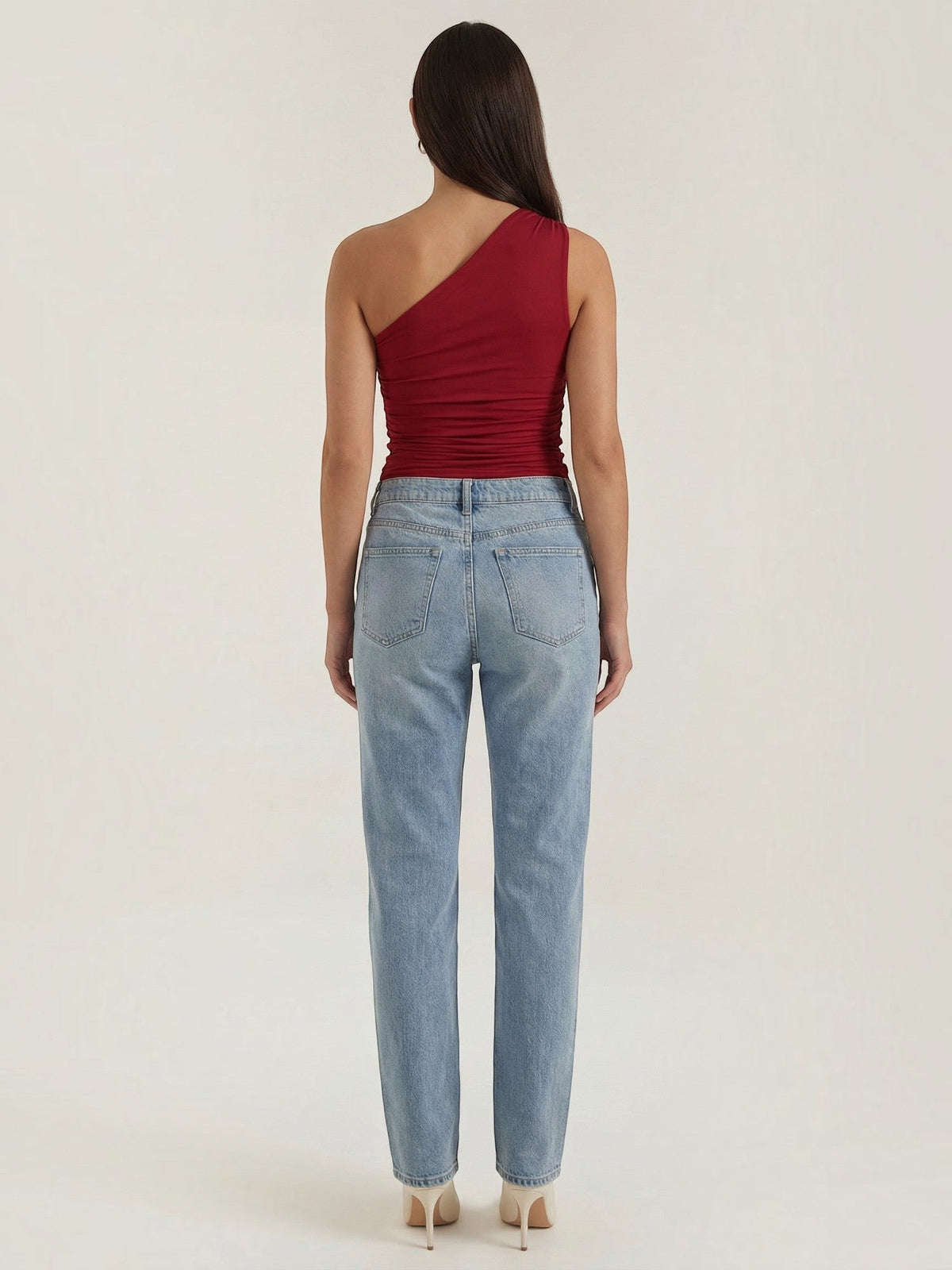 Briony Top Asymétrique Sans Manches