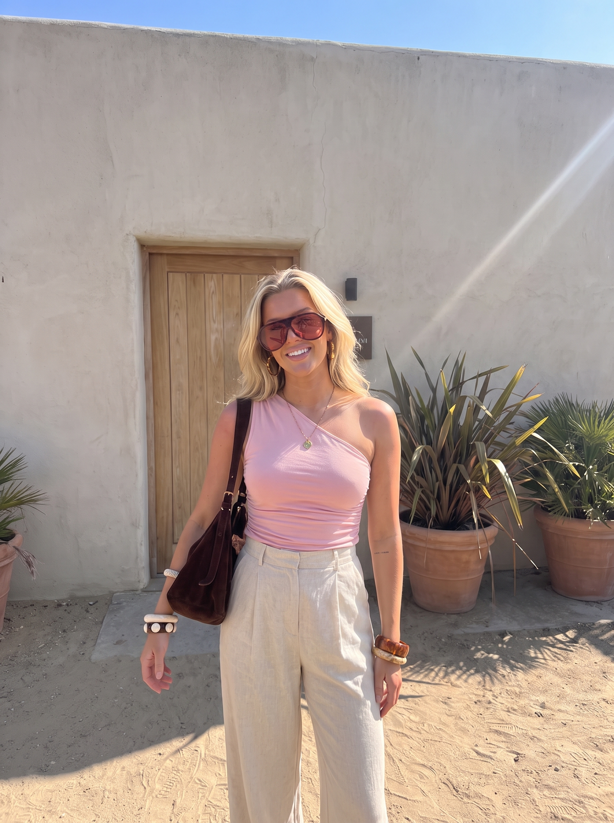 Briony Top Asymétrique Sans Manches