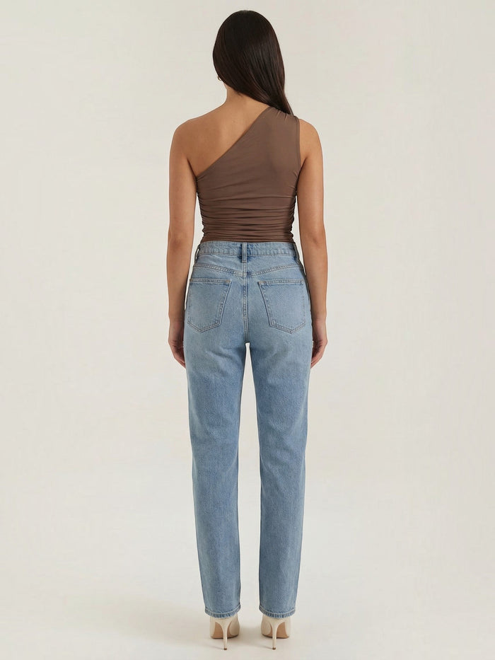 Briony Top Asymétrique Sans Manches