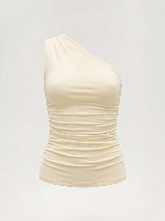 Briony Top Asymétrique Sans Manches
