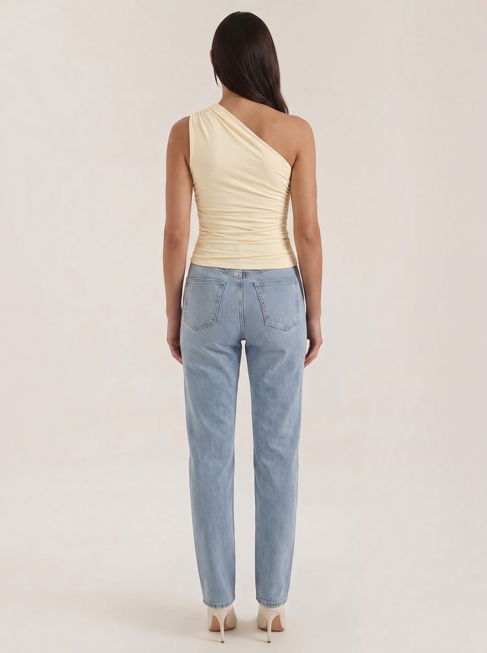 Briony Top Asymétrique Sans Manches