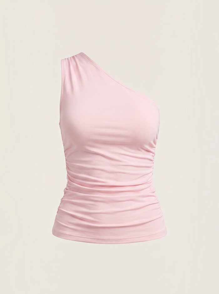 Briony Top Asymétrique Sans Manches