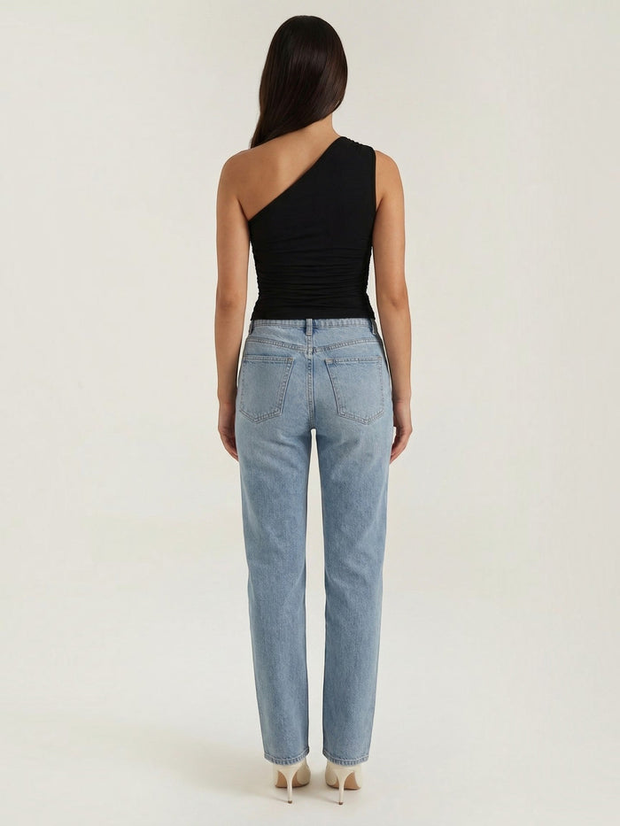 Briony Top Asymétrique Sans Manches