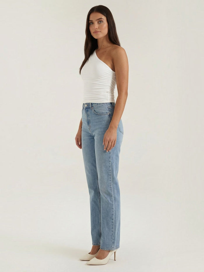 Briony Top Asymétrique Sans Manches