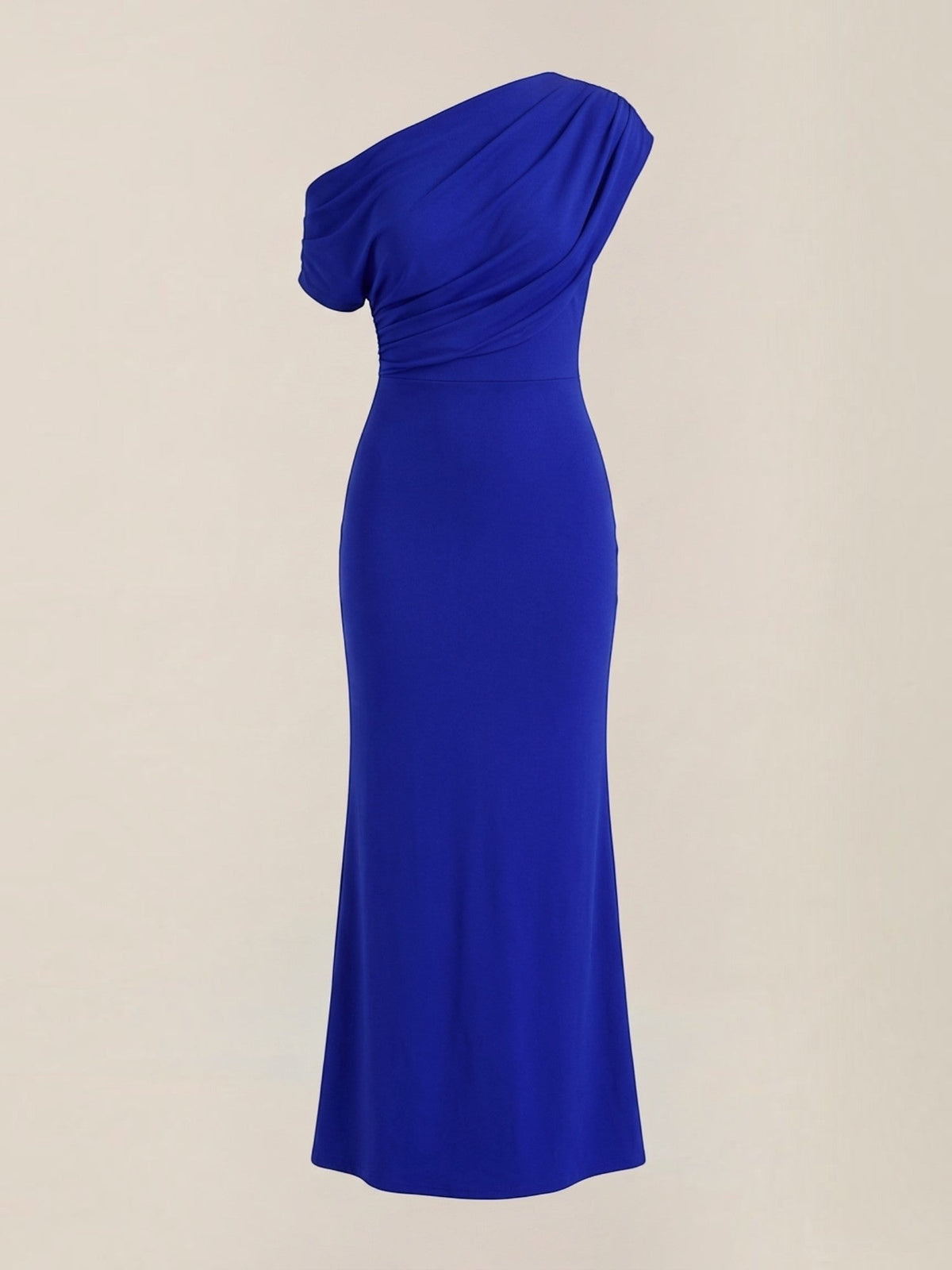 Candice Robe Longue Asymétrique Épaules Dénudées
