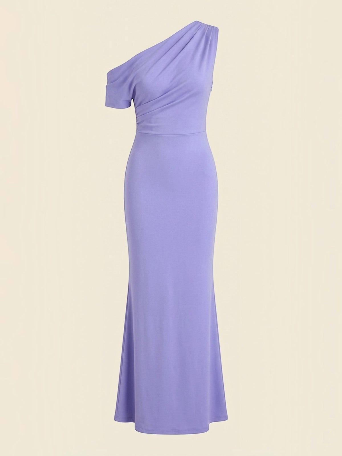 Candice Robe Longue Asymétrique Épaules Dénudées