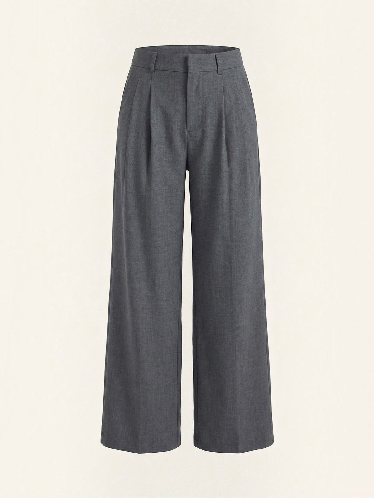 Courtney Pantalon Large Taille Haute
