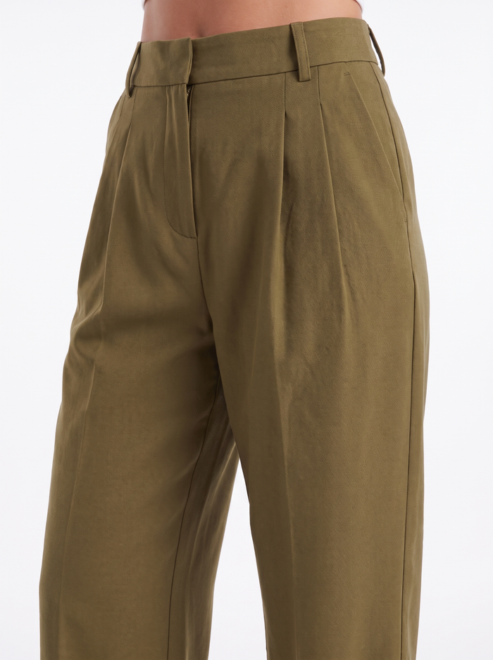 Courtney Pantalon Large Taille Haute