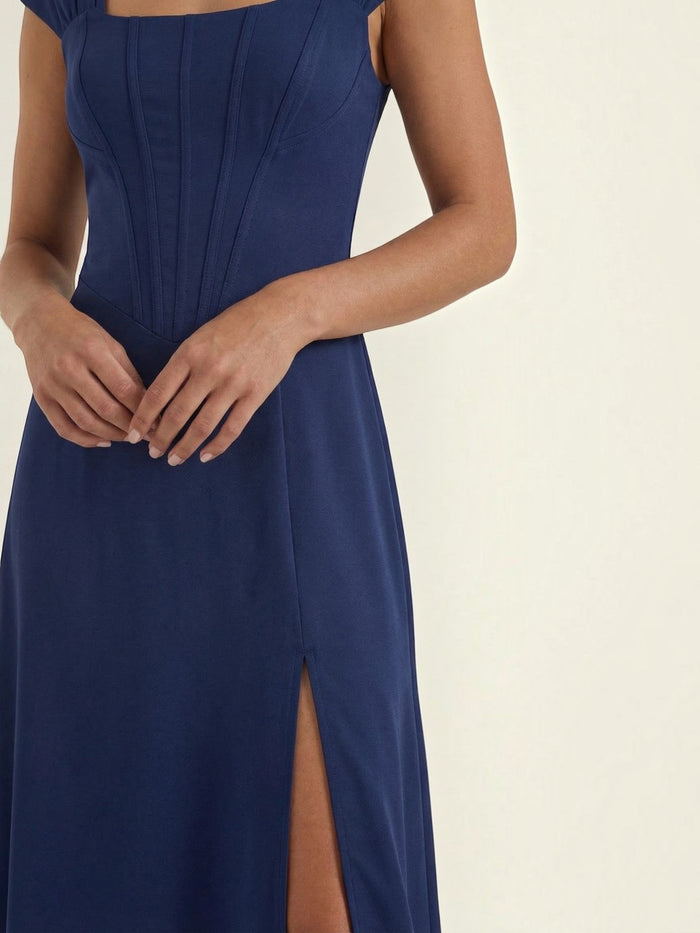 Dahlia Robe Midi D'Été