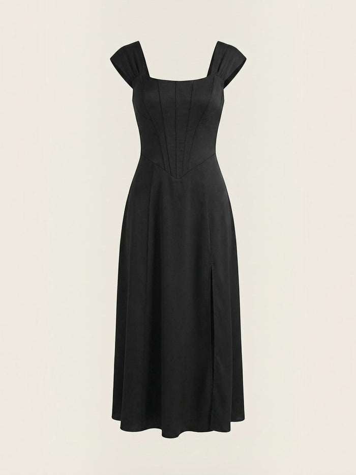 Dahlia Robe Midi D'Été