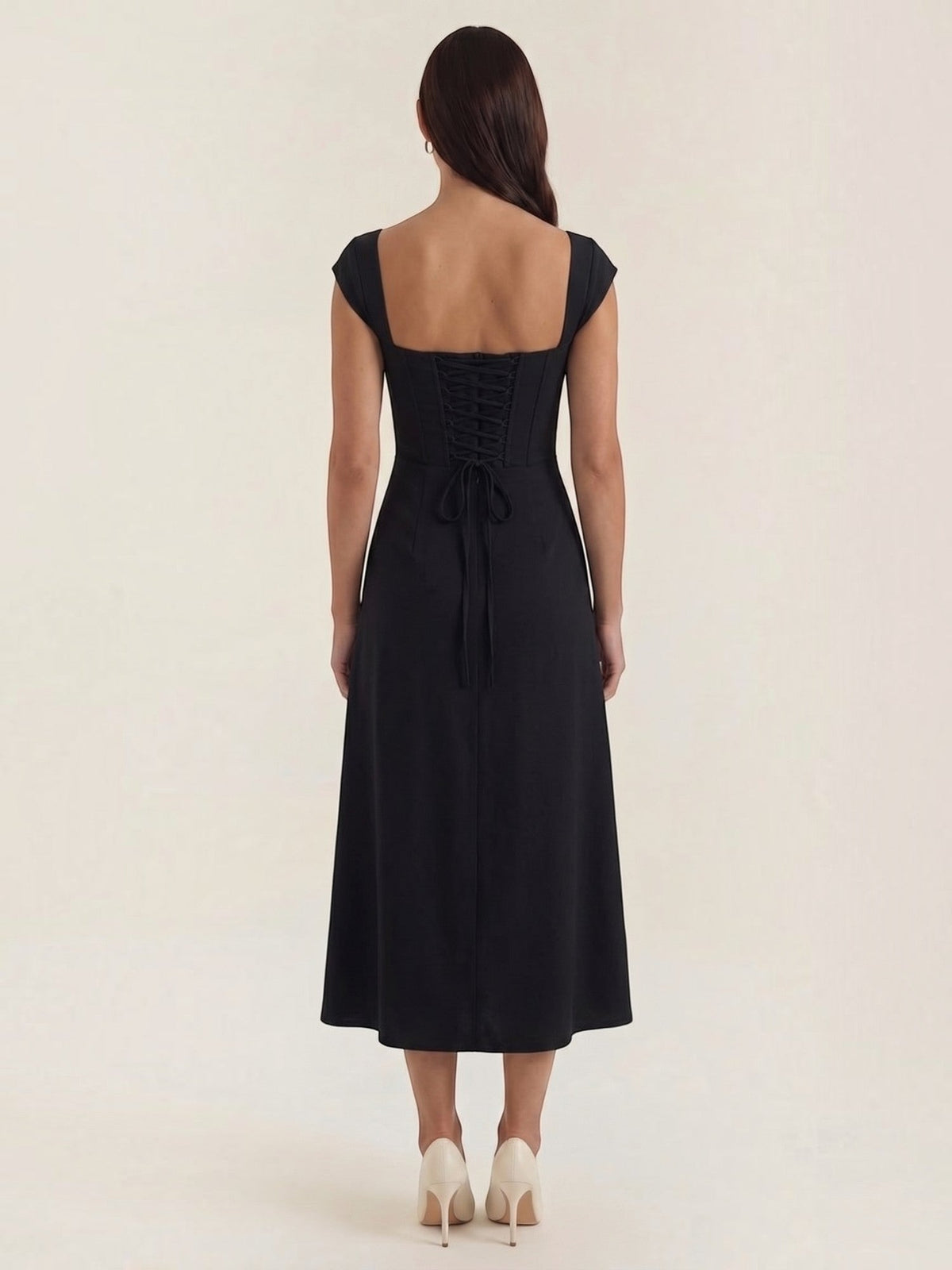Dahlia Robe Midi D'Été