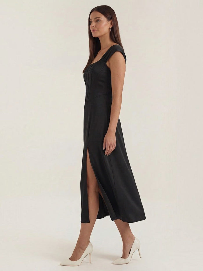 Dahlia Robe Midi D'Été