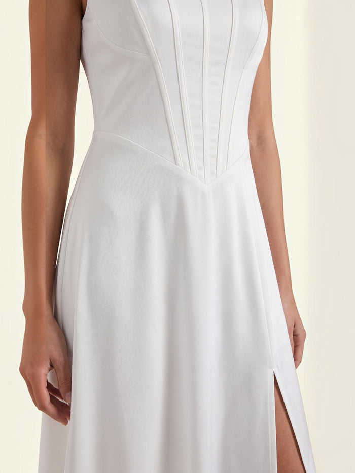 Dahlia Robe Midi D'Été