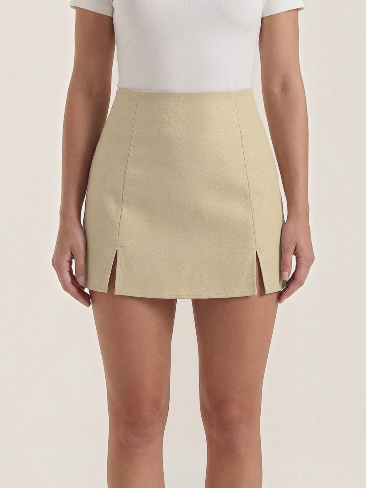Darla Jupe Courte Taille Haute