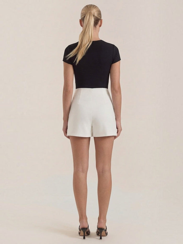 Darla Jupe Courte Taille Haute