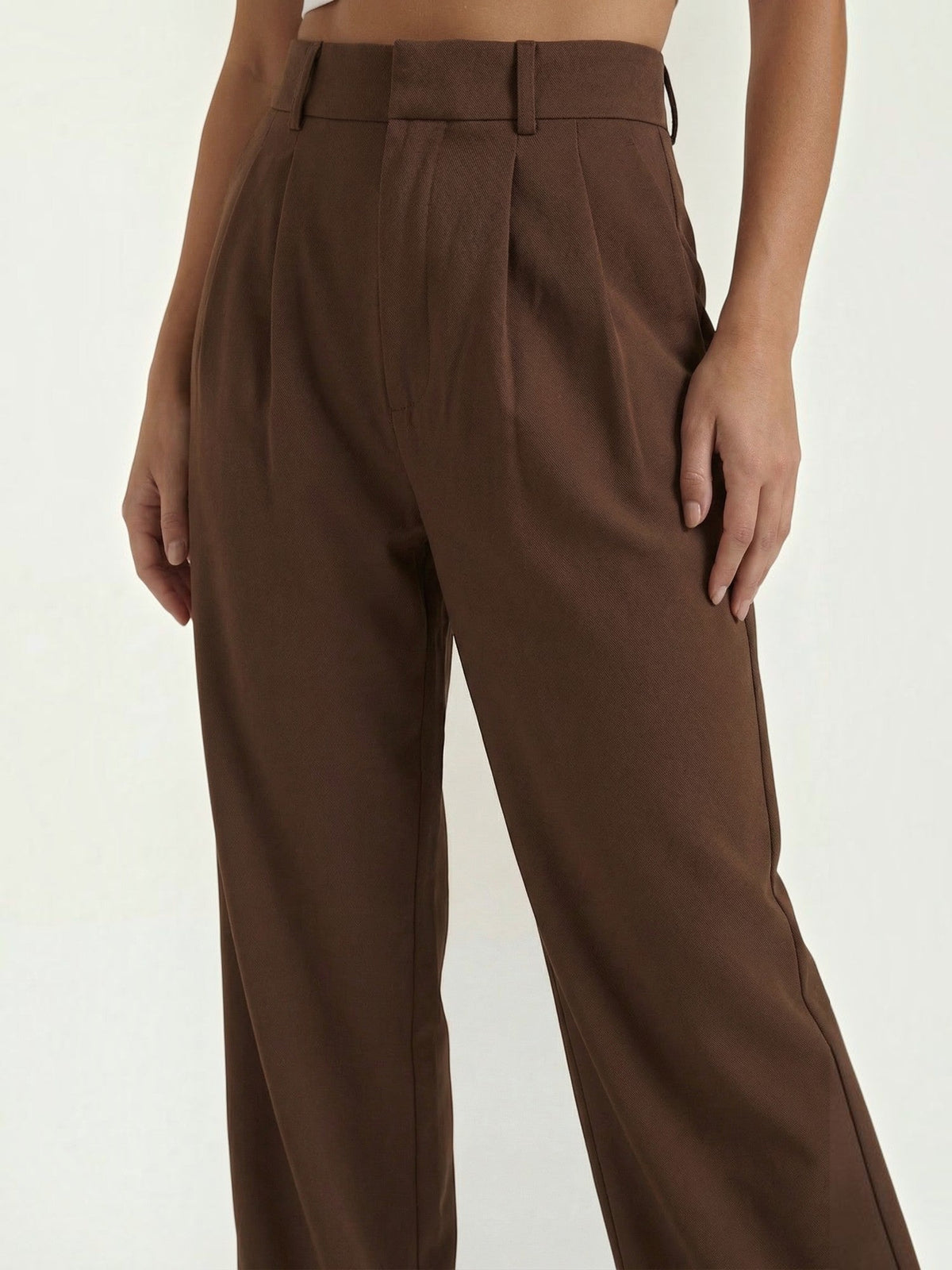 Emma Pantalon À Jambe Large