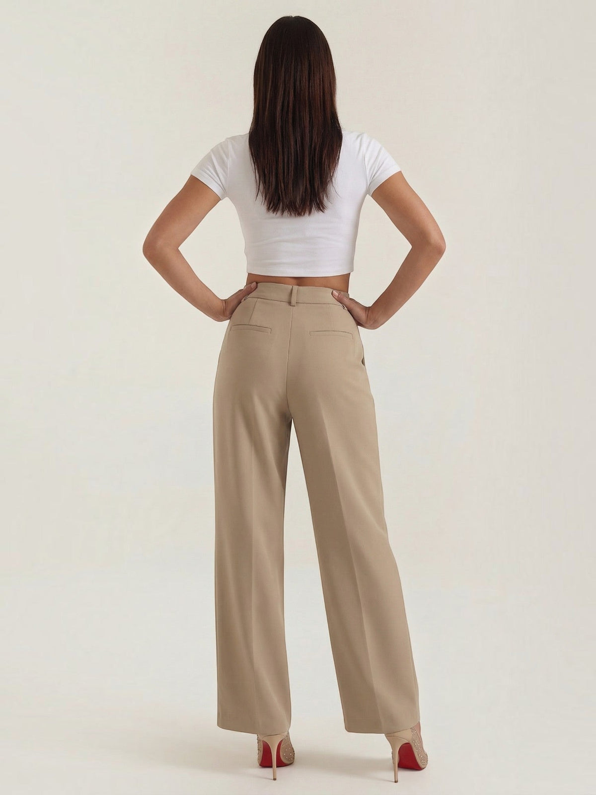 Emma Pantalon À Jambe Large