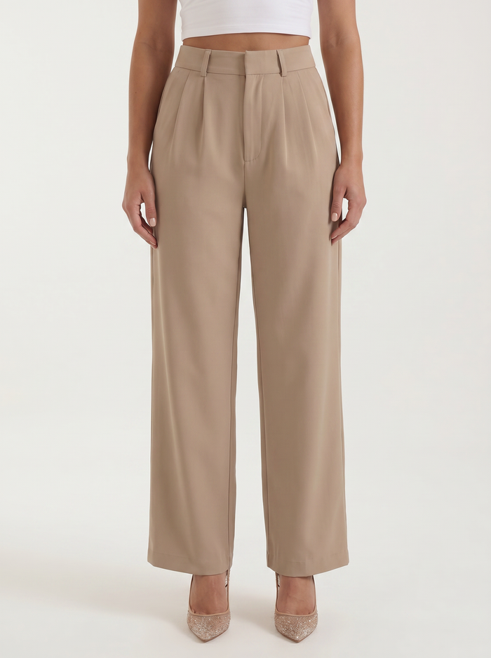 Emma Pantalon À Jambe Large