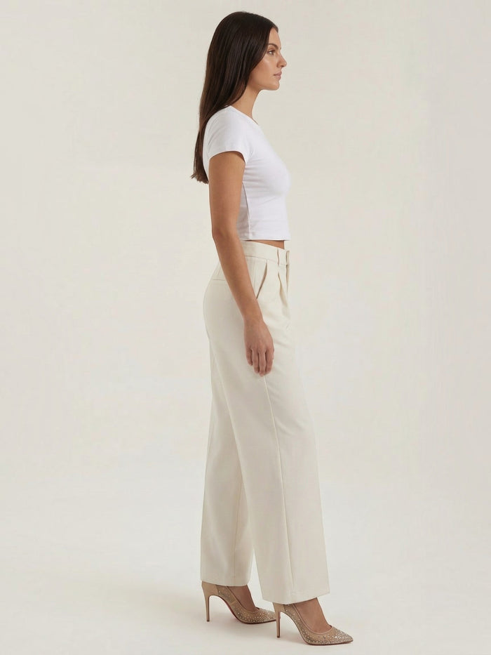 Emma Pantalon À Jambe Large