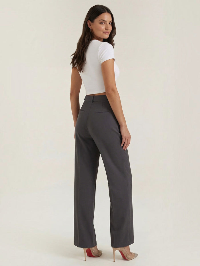 Emma Pantalon À Jambe Large