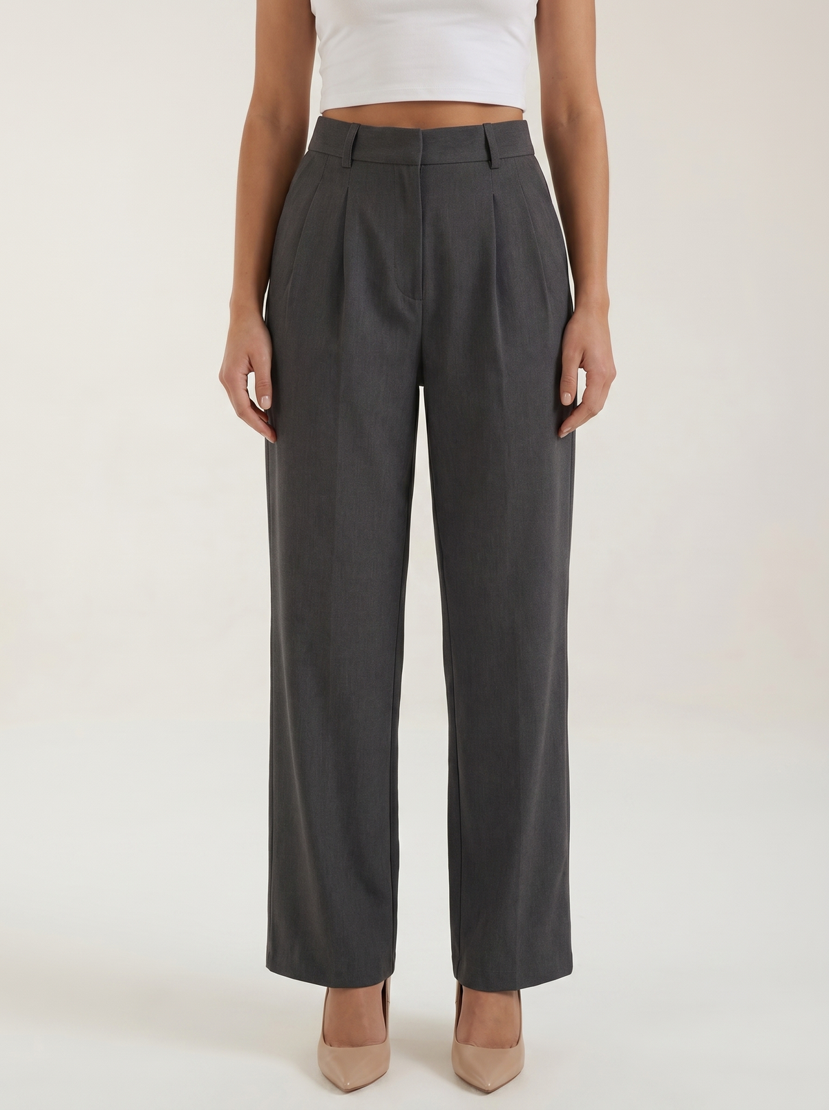 Emma Pantalon À Jambe Large