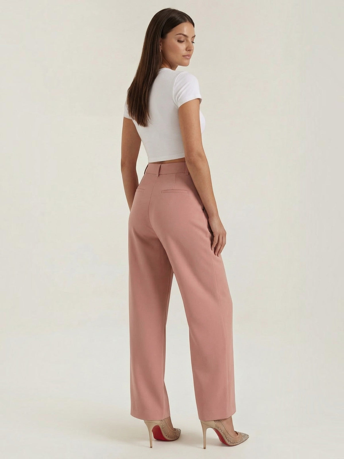 Emma Pantalon À Jambe Large