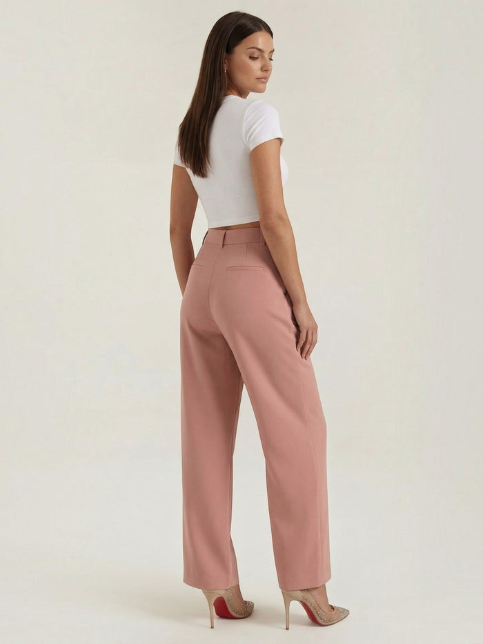 Emma Pantalon À Jambe Large