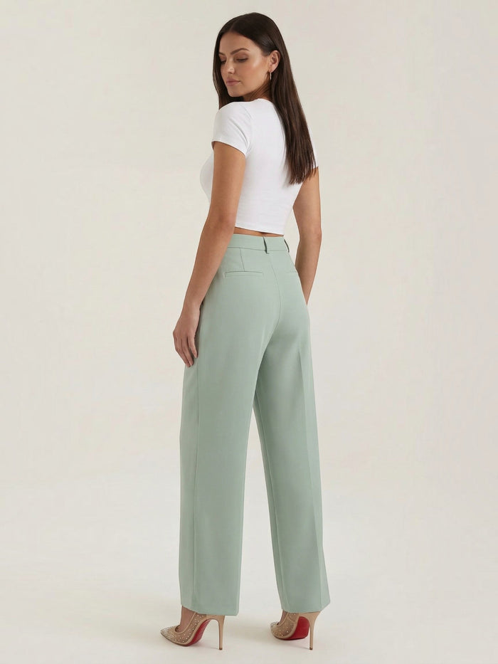 Emma Pantalon À Jambe Large