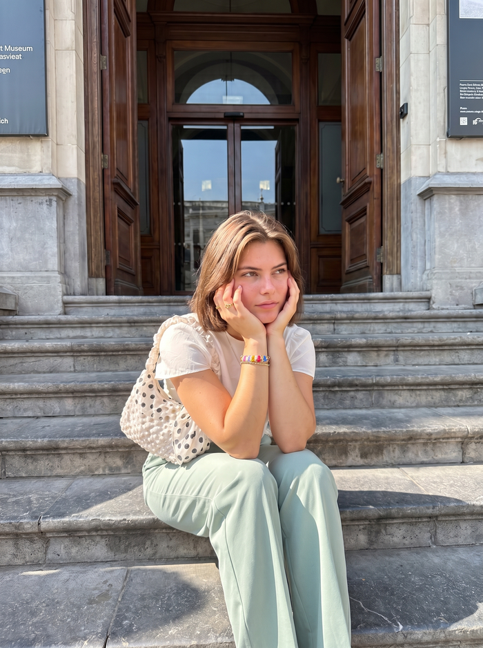 Emma Pantalon À Jambe Large