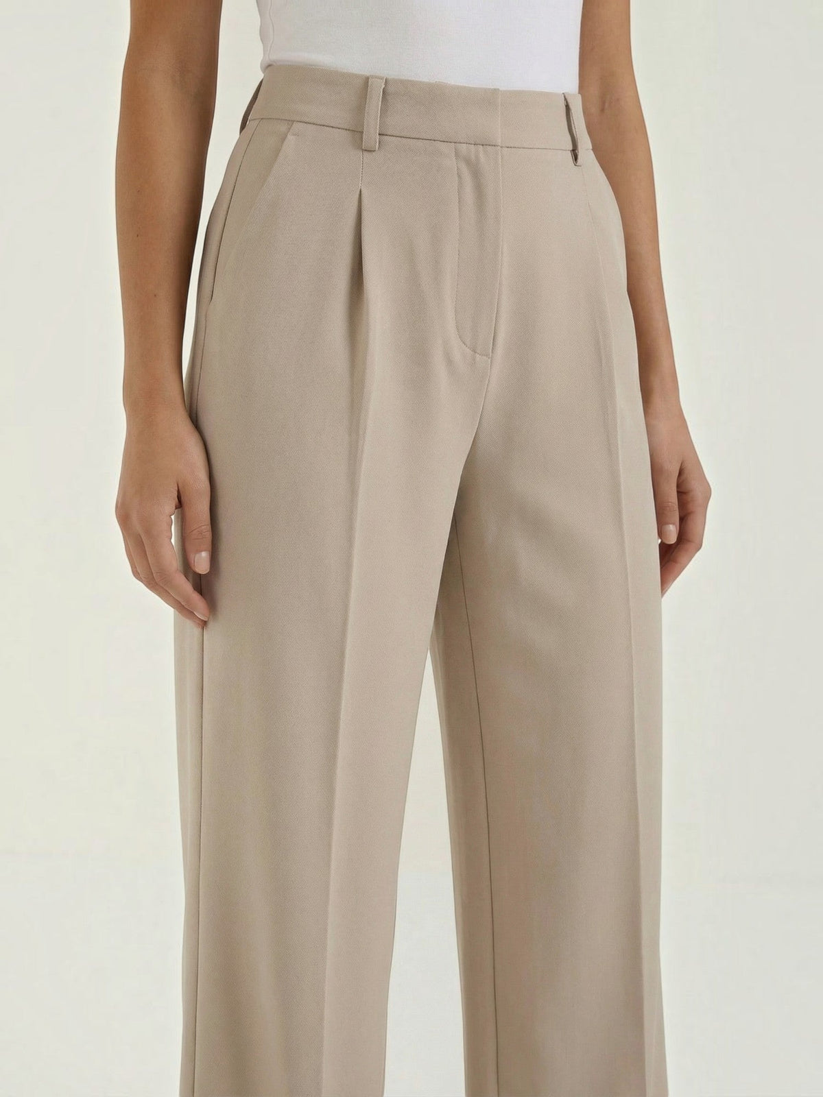 Emma Pantalon À Jambe Large